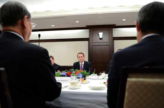 State Duma Chairman Sergei Naryshkin's working visit to Japan