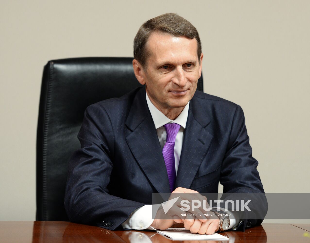 State Duma Chairman Sergei Naryshkin's working visit to Japan