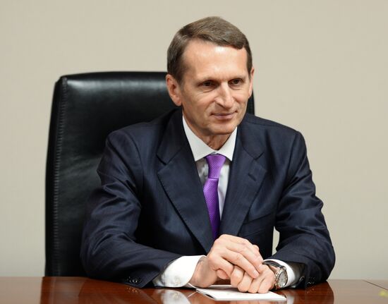 State Duma Chairman Sergei Naryshkin's working visit to Japan