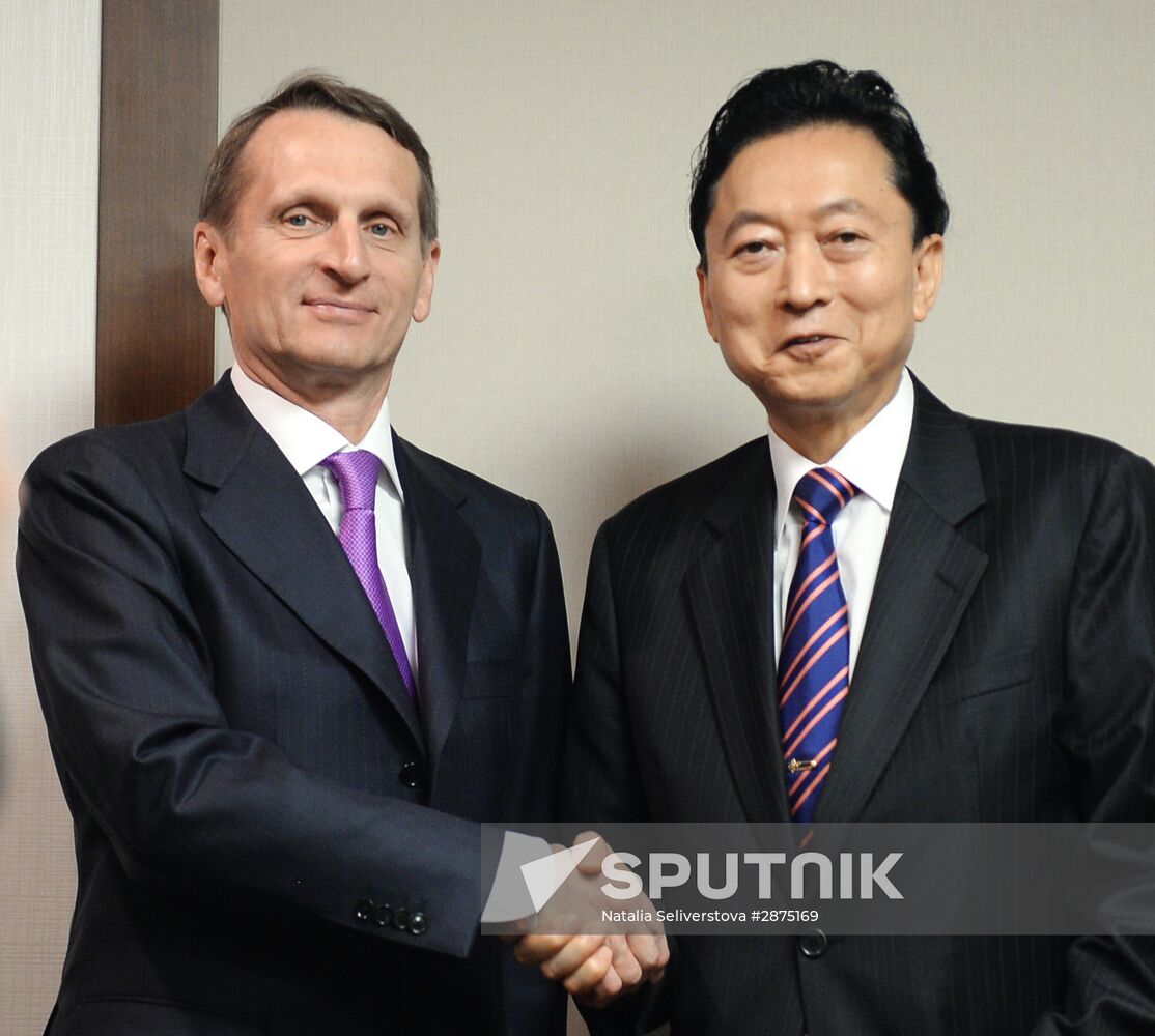 State Duma Chairman Sergei Naryshkin's working visit to Japan