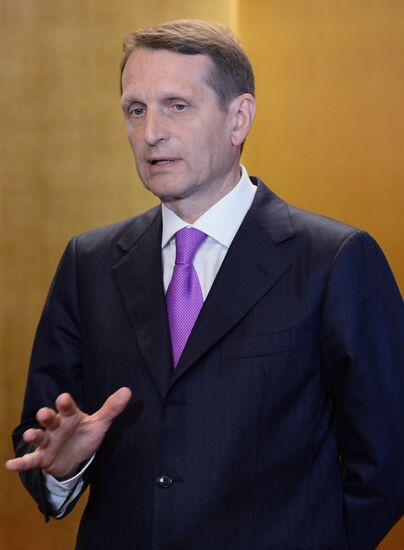 State Duma Chairman Sergei Naryshkin's working visit to Japan