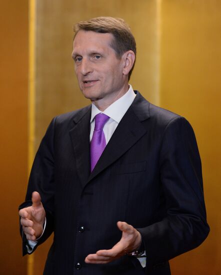 State Duma Chairman Sergei Naryshkin's working visit to Japan
