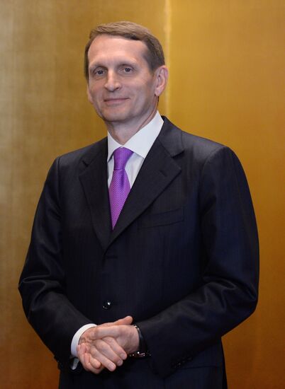 State Duma Chairman Sergei Naryshkin's working visit to Japan