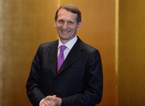 State Duma Chairman Sergei Naryshkin's working visit to Japan