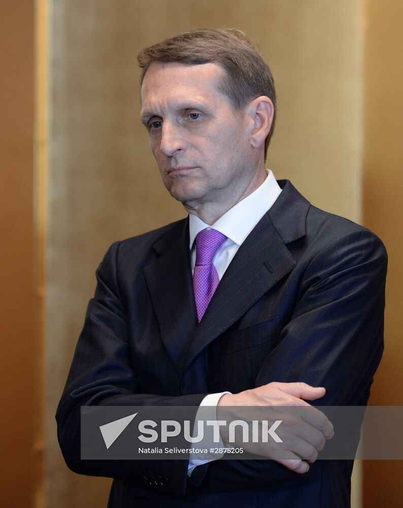 State Duma Chairman Sergei Naryshkin's working visit to Japan