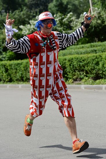 Run Around the Globe charity fun run in Moscow