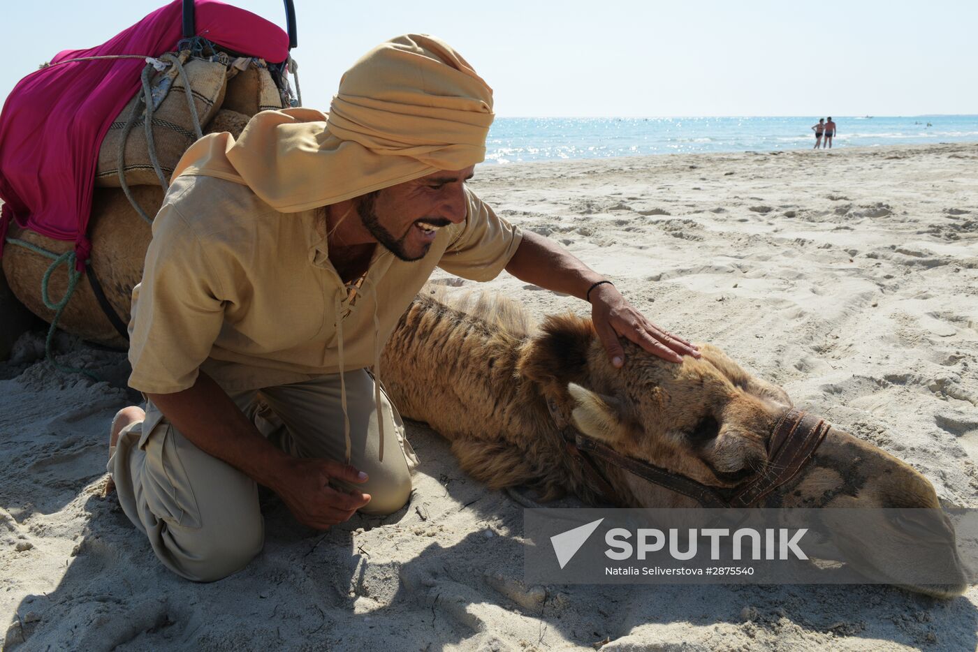 Vacationing on Tunisian island of Djerba