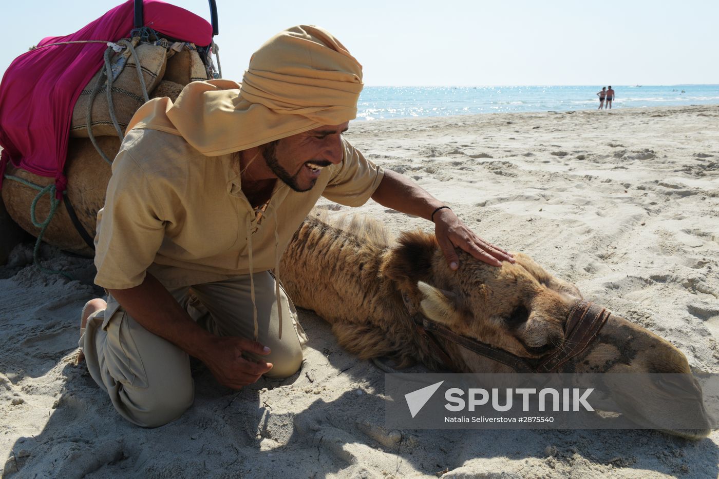 Vacationing on Tunisian island of Djerba