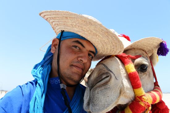 Vacationing on Tunisian island of Djerba