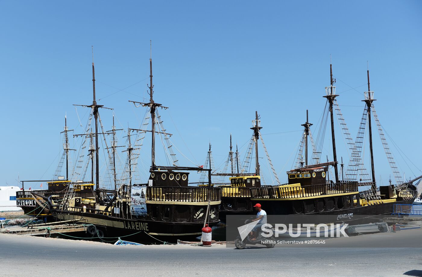 Port Marina on the Isle of Djerba