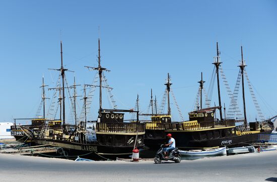 Port Marina on the Isle of Djerba