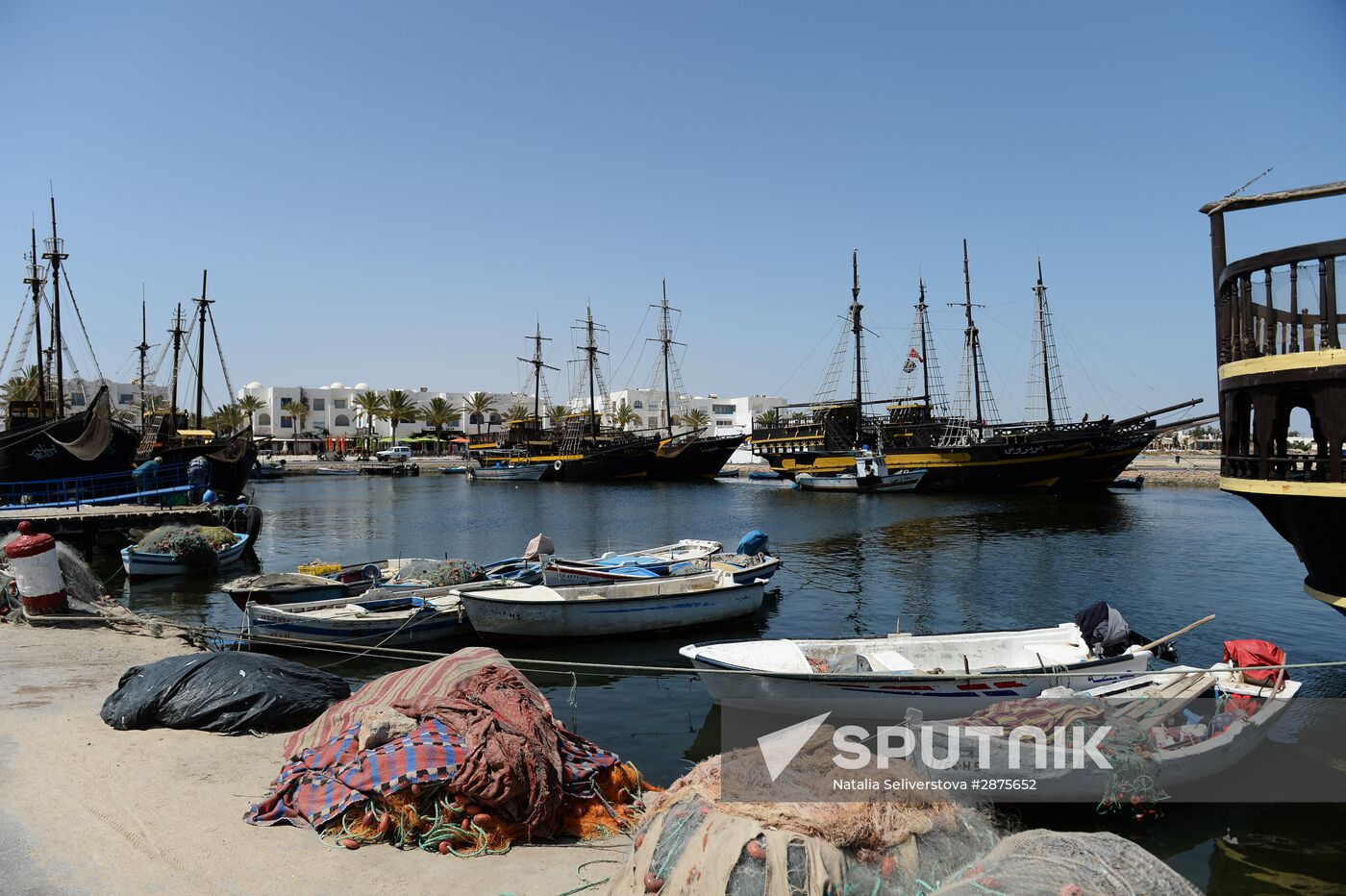 Port Marina on the Isle of Djerba