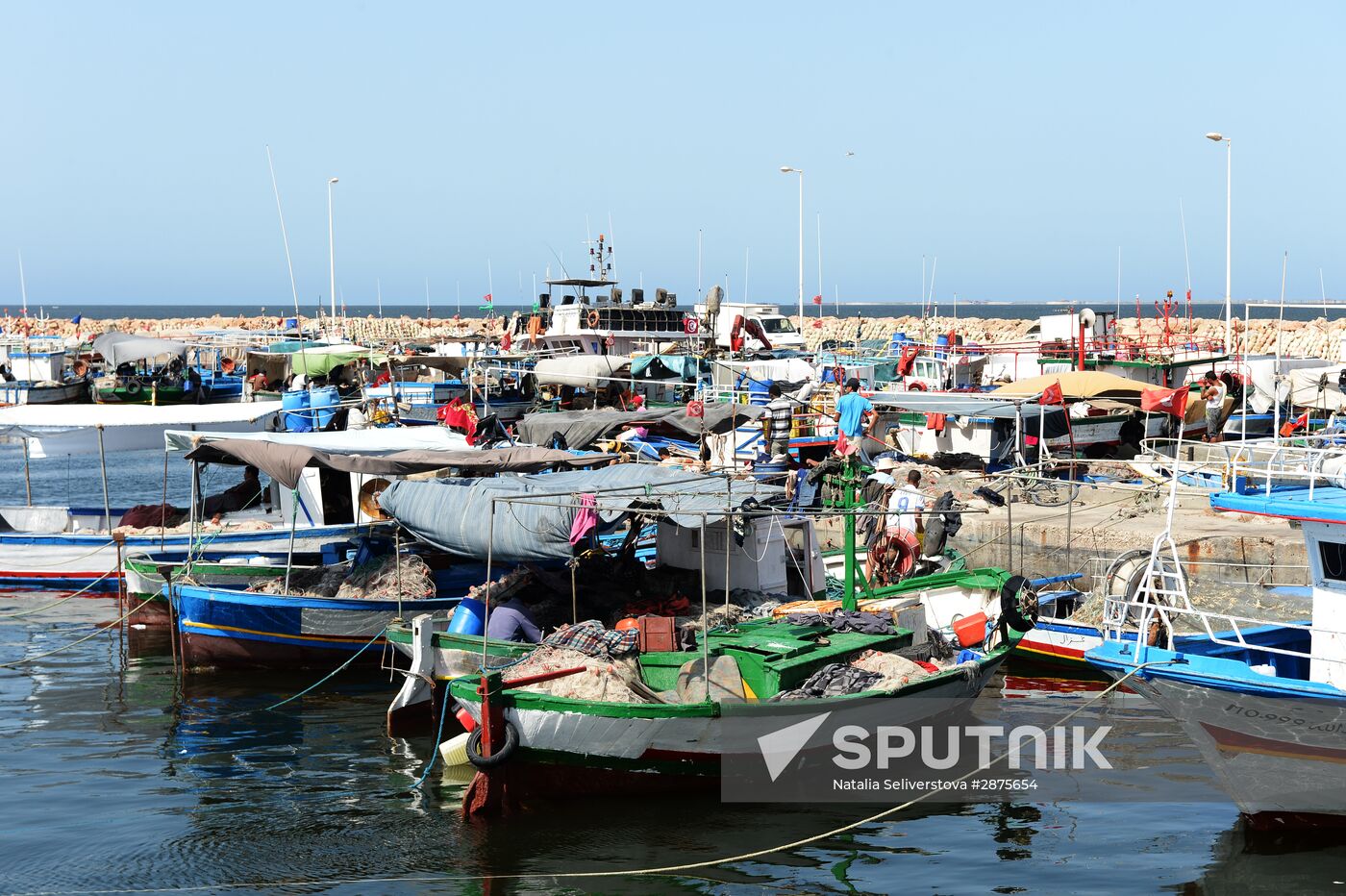 Port Marina on the Isle of Djerba