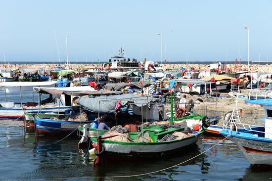 Port Marina on the Isle of Djerba