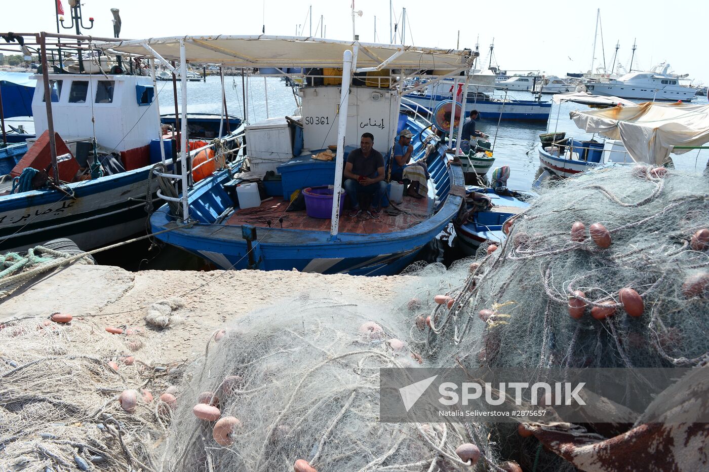 Port Marina on the Isle of Djerba