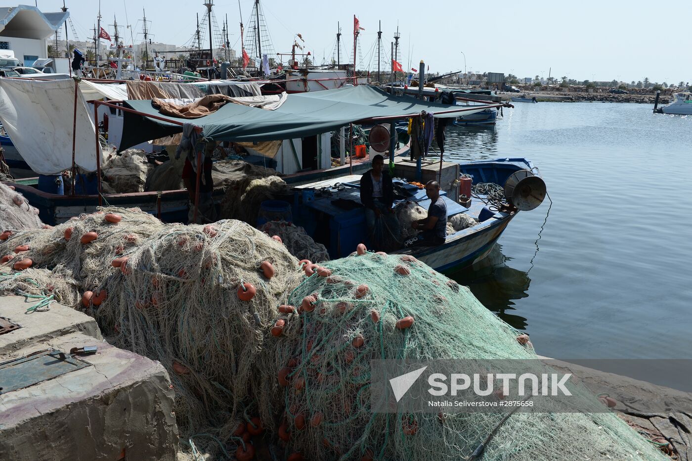 Port Marina on the Isle of Djerba