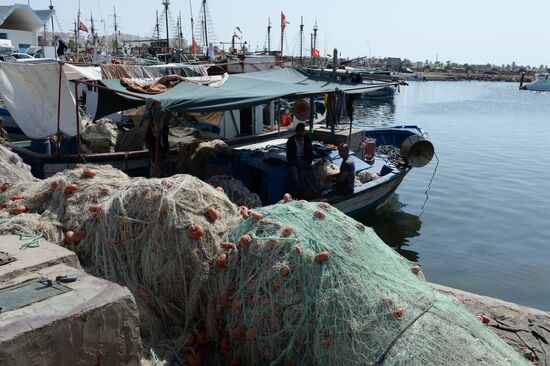Port Marina on the Isle of Djerba