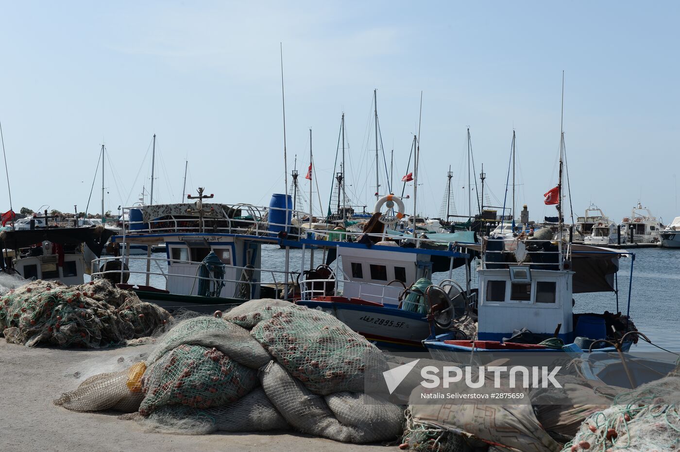 Port Marina on the Isle of Djerba