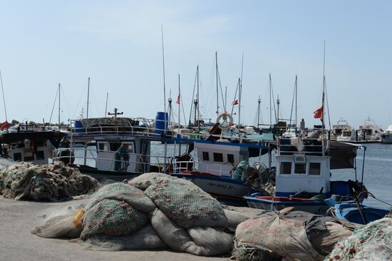 Port Marina on the Isle of Djerba