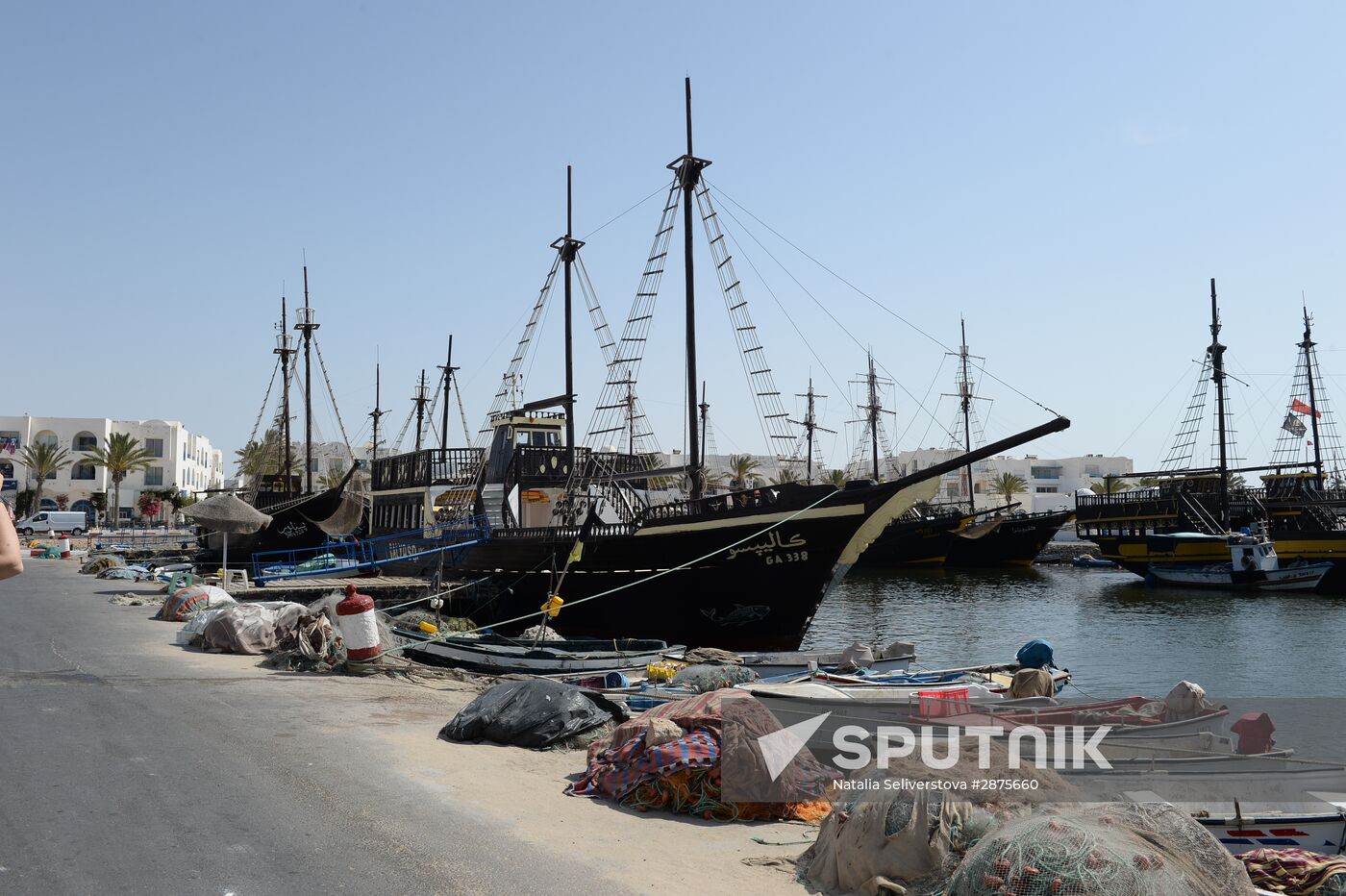 Port Marina on the Isle of Djerba