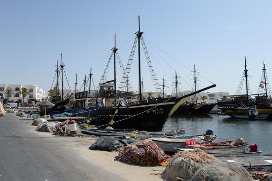 Port Marina on the Isle of Djerba