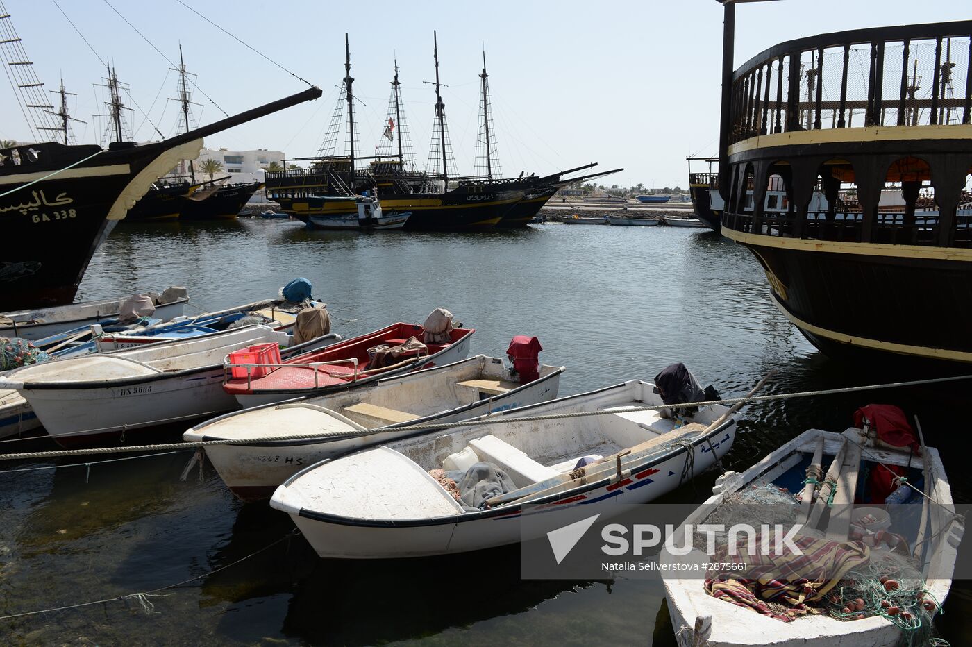 Port Marina on the Isle of Djerba