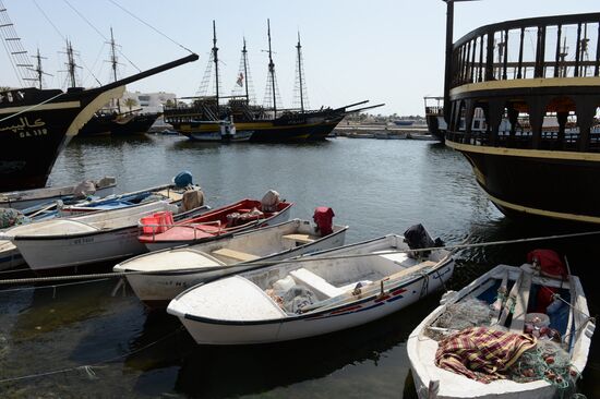 Port Marina on the Isle of Djerba
