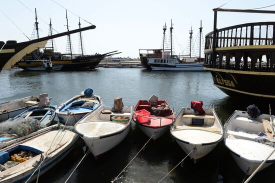 Port Marina on the Isle of Djerba
