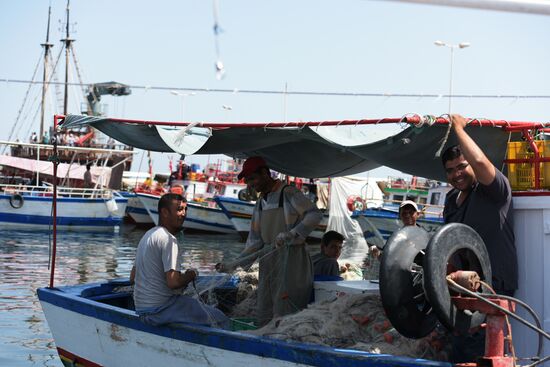 Port Marina on the Isle of Djerba