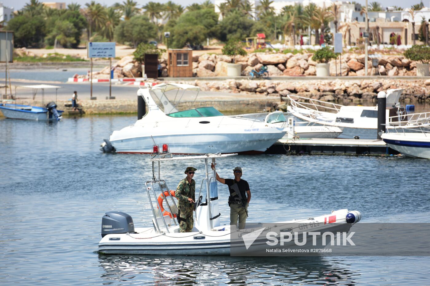 Port Marina on the Isle of Djerba
