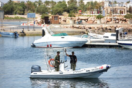 Port Marina on the Isle of Djerba