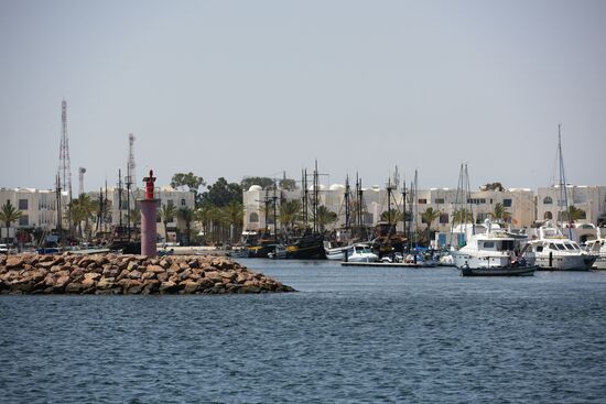 Port Marina on the Isle of Djerba