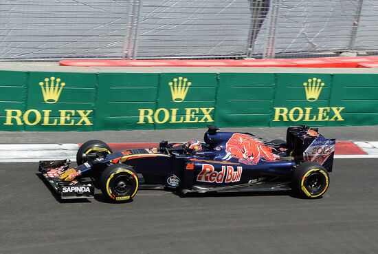 Car racing. Formula 1 Grand Prix of Europe. Qualification