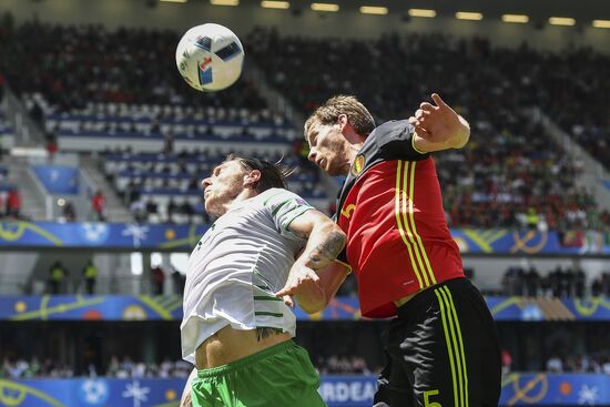 UEFA Euro 2016. Belgium vs. Ireland