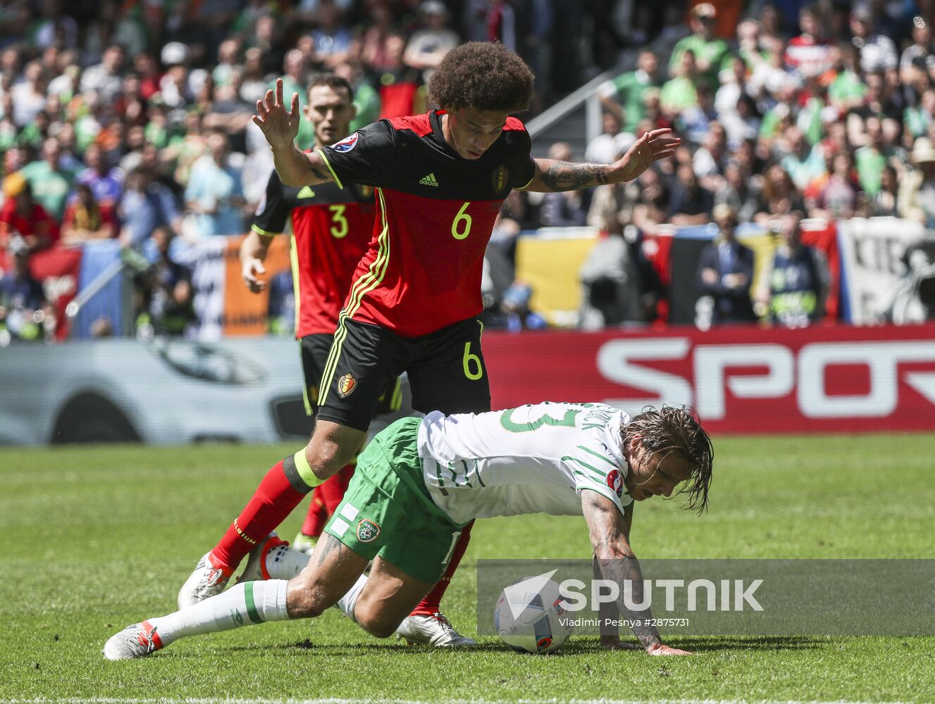 UEFA Euro 2016. Belgium vs. Ireland