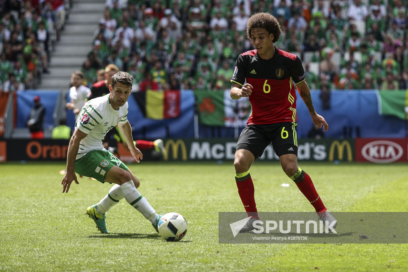 UEFA Euro 2016. Belgium vs. Ireland