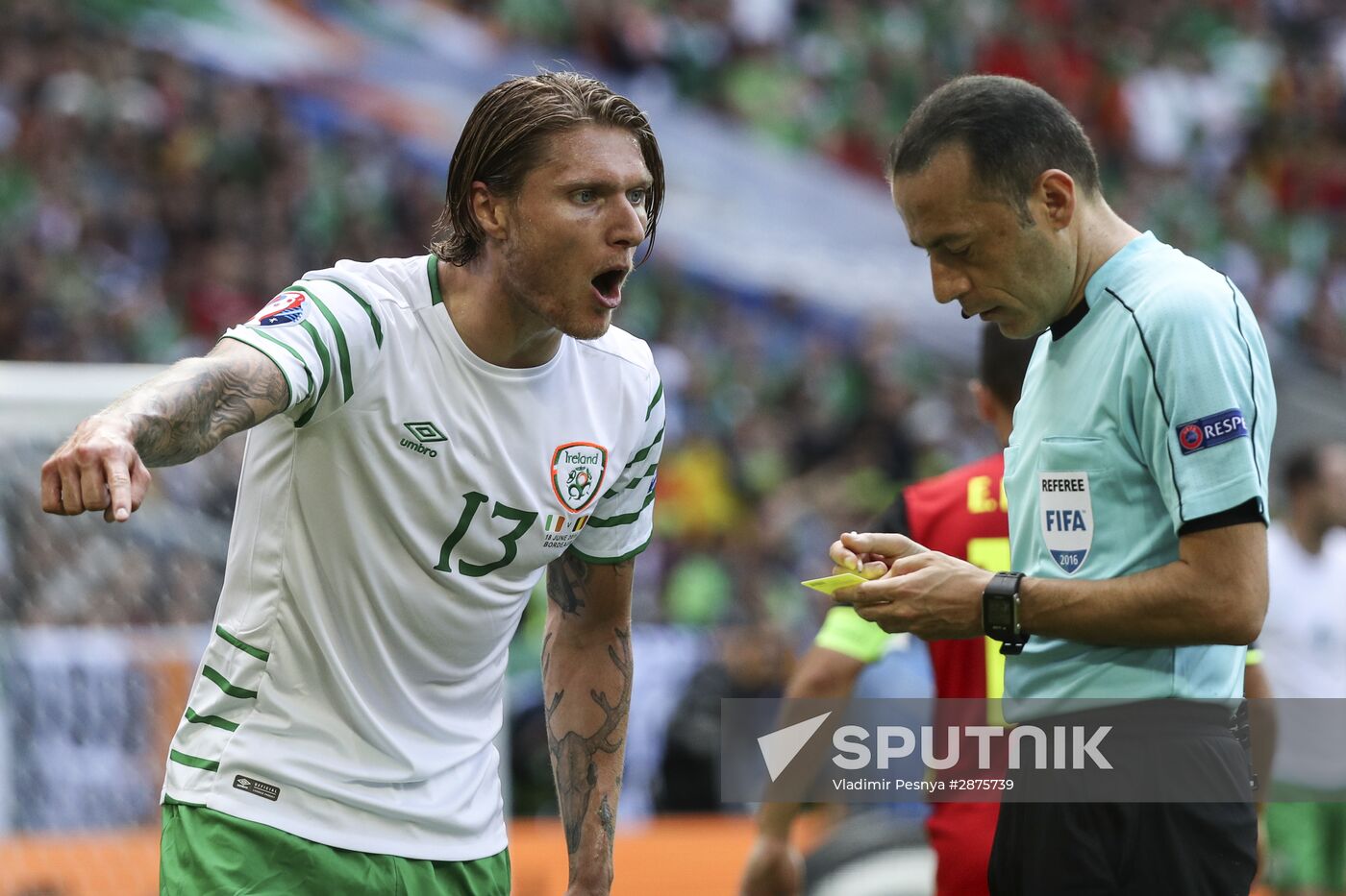 UEFA Euro 2016. Belgium vs. Ireland