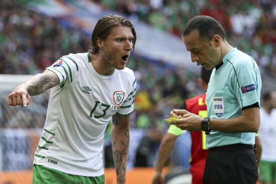UEFA Euro 2016. Belgium vs. Ireland
