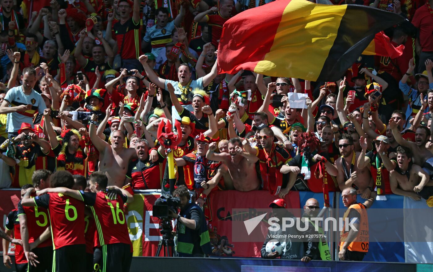 UEFA Euro 2016. Belgium vs. Ireland