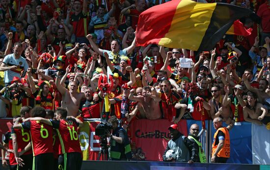 UEFA Euro 2016. Belgium vs. Ireland