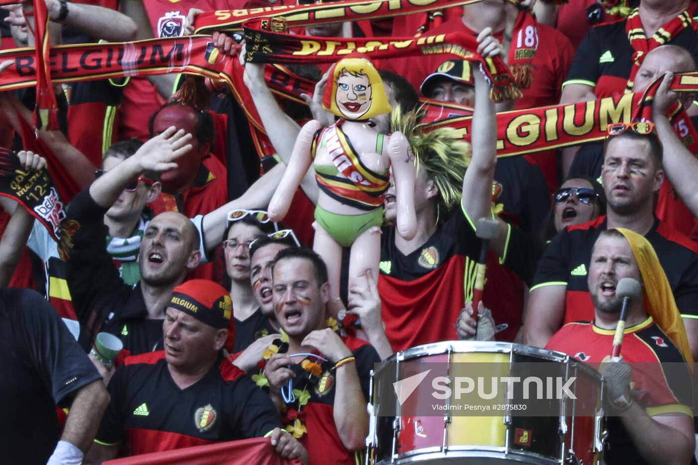UEFA Euro 2016. Belgium vs. Ireland