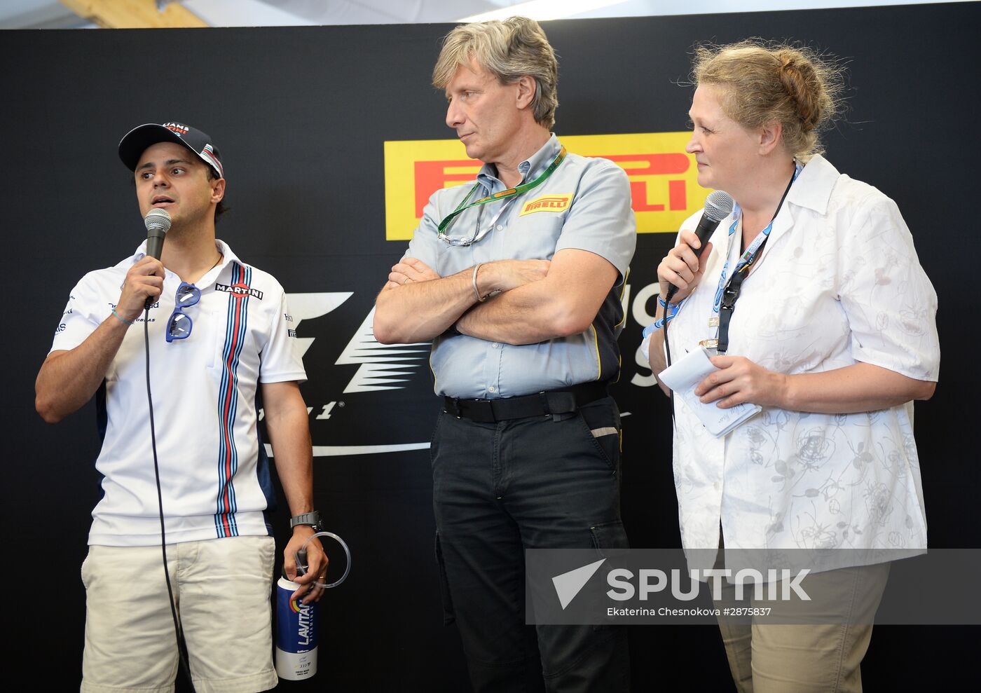 Car racing. Formula 1 Grand Prix of Europe. Qualification