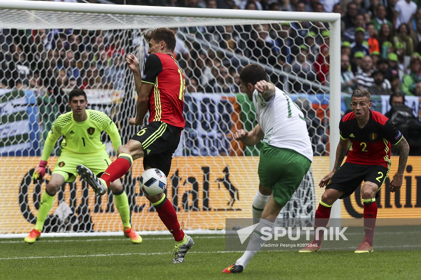 UEFA Euro 2016. Belgium vs. Ireland