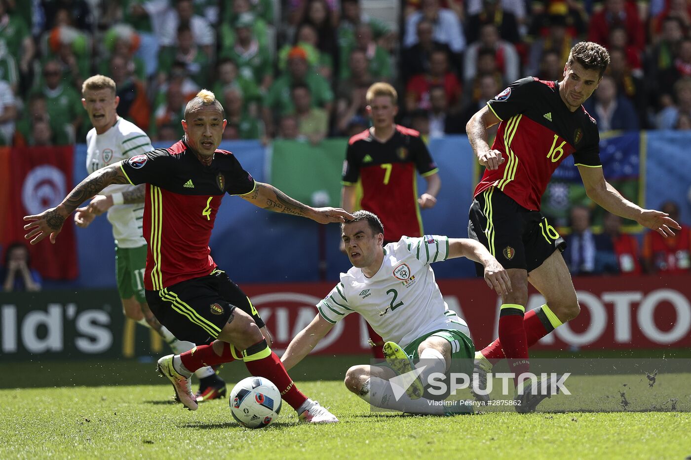 UEFA Euro 2016. Belgium vs. Ireland