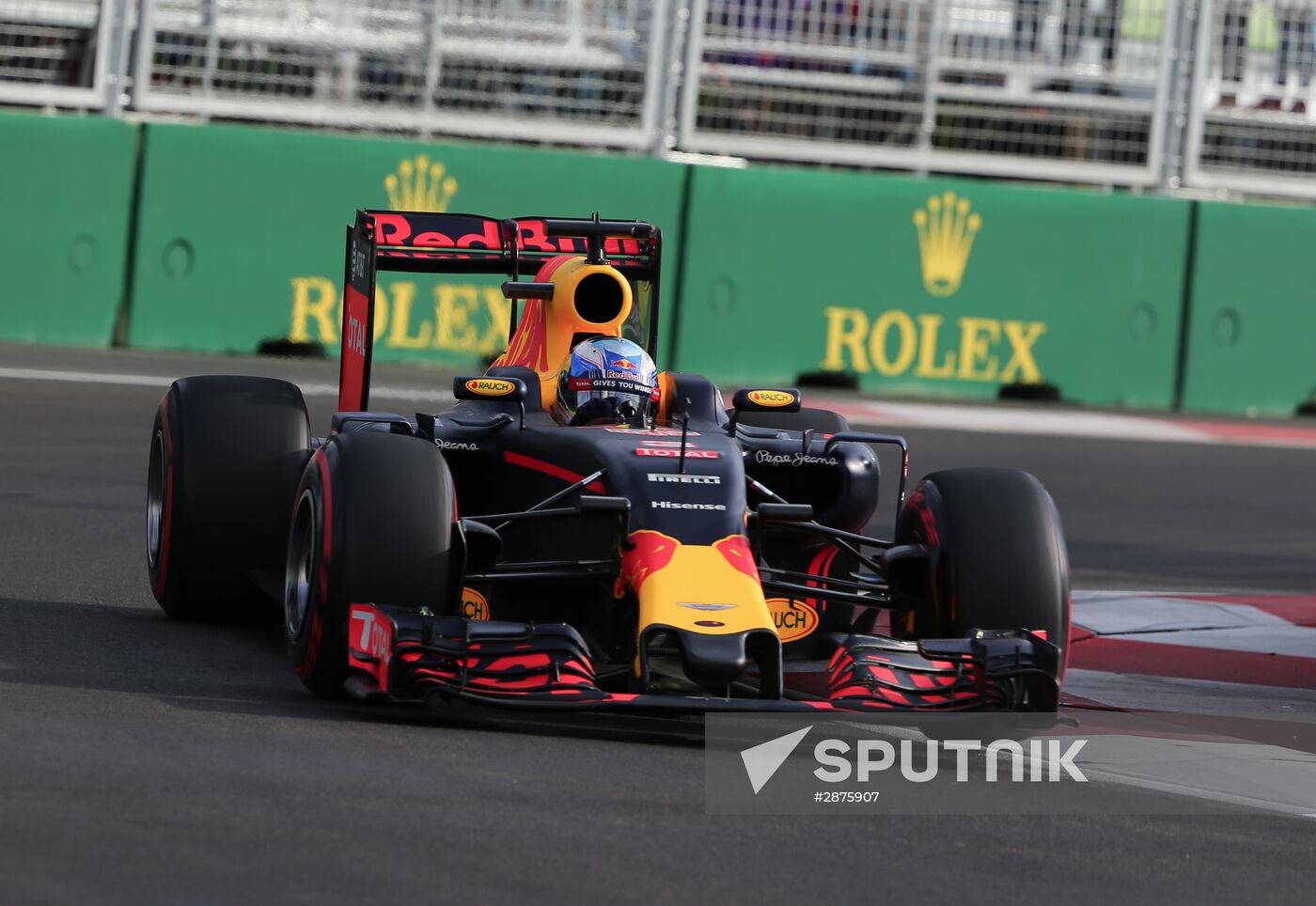 Car racing. Formula 1 Grand Prix of Europe. Qualification