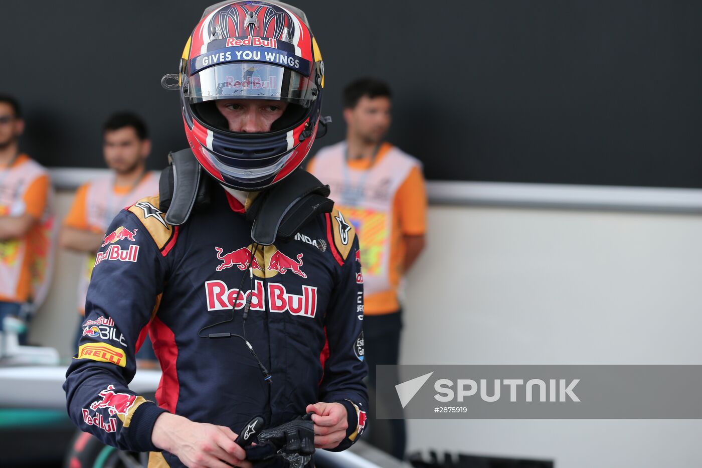 Car racing. Formula 1 Grand Prix of Europe. Qualification