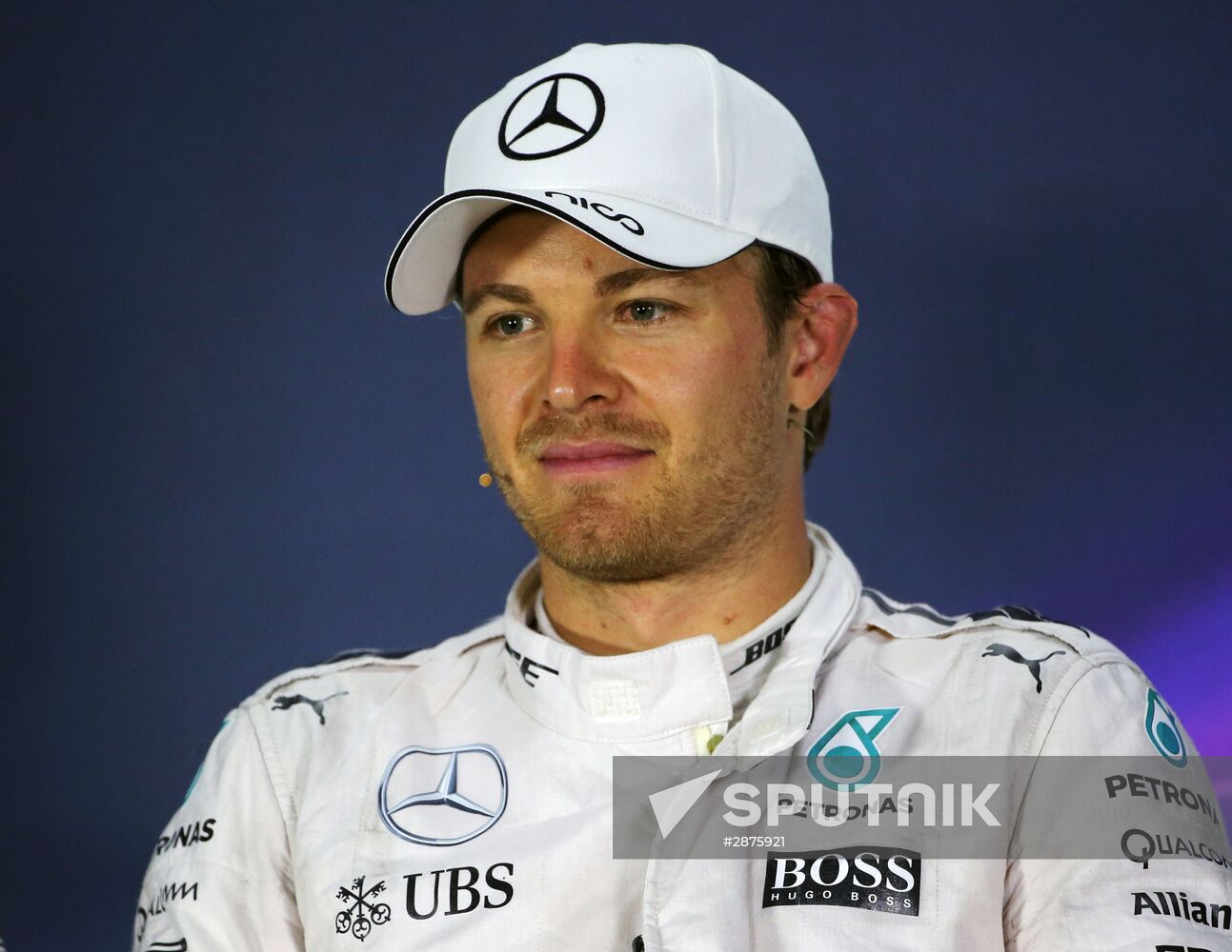 Car racing. Formula 1 Grand Prix of Europe. Qualification