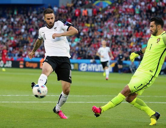 UEFA Euro 2016. Portugal vs. Austria