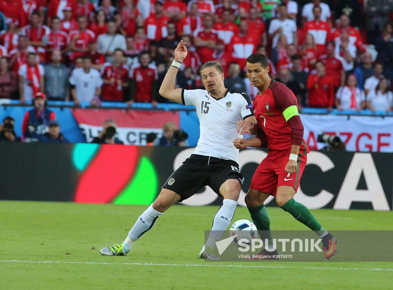 UEFA Euro 2016. Portugal vs. Austria