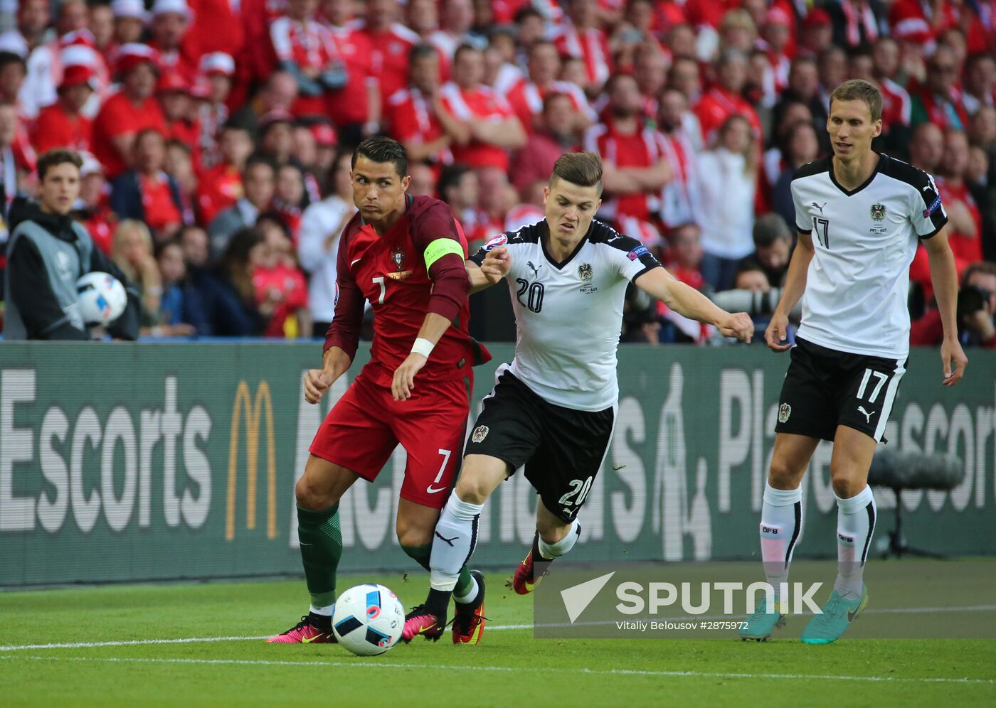 UEFA Euro 2016. Portugal vs. Austria